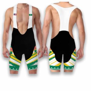 Washington States Cycling Jersey, USA Flag Men Women Jersey Full Kit - Bib Shorts-White