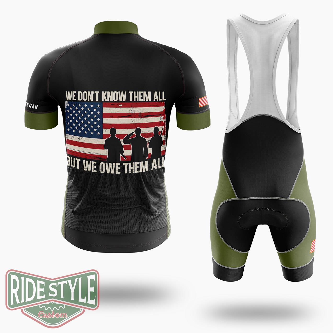 We Don't Know Them All Bu We Owe Them All Cycling Jersey Kit - Short Sleeve Cycling Jersey Kit-White