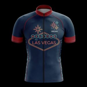 Welcome To Las Vegas Cycling Jersey, Cycling Bicycle Shirt - Men's Short Sleeve Jersey - S