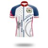 West Virginia Flag Cycling Kit, Cycling Custom Your Name Jersey and Bib Short - Short Sleeve Cycling Jersey-White