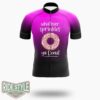 Whatever Sprinkles Your Donuts Cycling Jersey Kit, Bicycle Clothing - Short Sleeve Cycling Jersey-White