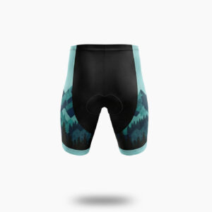 Women Cycling Jersey, Custom Team Name and Your Name Mountain Cycling Jersey - Women Shorts-White