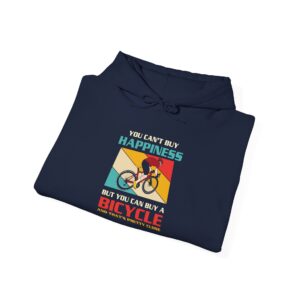 You Can't Buy Happiness But You Can Buy A Bicycle Hoodie - Unisex Heavy Blend Sweatshirt