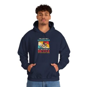 You Can't Buy Happiness But You Can Buy A Bicycle Hoodie - Unisex Heavy Blend Sweatshirt