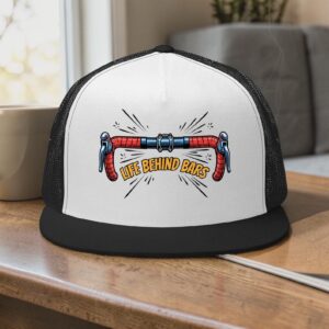 Cycling Gifts Life Behind Bars Trucker Cap 1