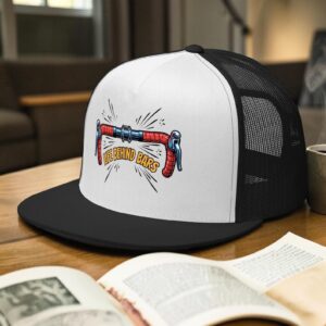 Cycling Gifts Life Behind Bars Trucker Cap - One Size - Black